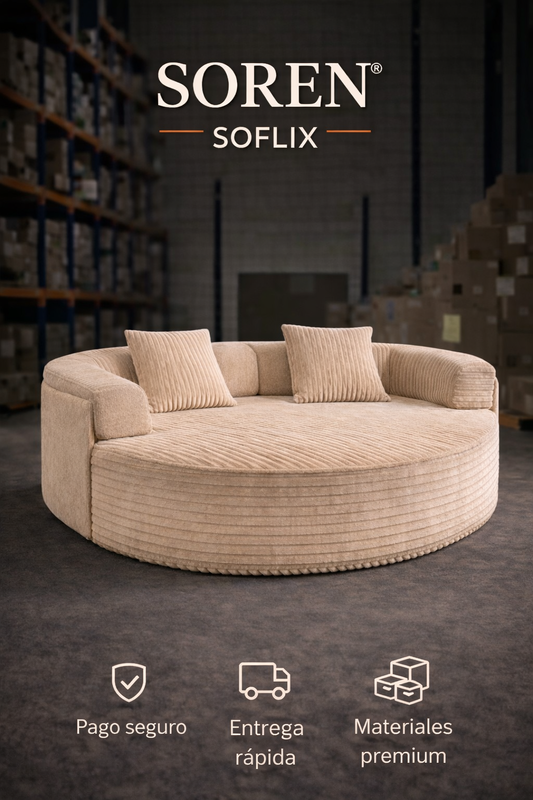 STOREFLIX® Soren — El centro de atención en cualquier sala.